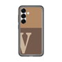 スリムプロテクションプレミアムケース［ オリジナル - initial two tone - V brown ］