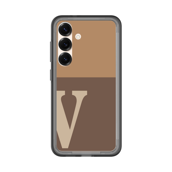 スリムプロテクションプレミアムケース［ オリジナル - initial two tone - V brown ］