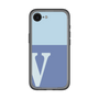 スリムプロテクションプレミアムケース［ オリジナル - initial two tone - V blue ］