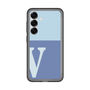 スリムプロテクションプレミアムケース［ オリジナル - initial two tone - V blue ］