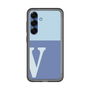 スリムプロテクションプレミアムケース［ オリジナル - initial two tone - V blue ］