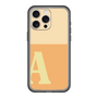 スリムプロテクションプレミアムケース［ オリジナル - initial two tone - A orange ］