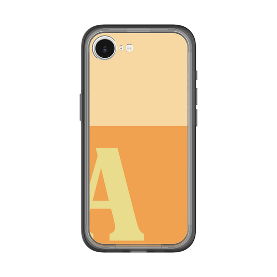 スリムプロテクションプレミアムケース［ オリジナル - initial two tone - A orange ］