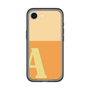 スリムプロテクションプレミアムケース［ オリジナル - initial two tone - A orange ］