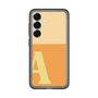 スリムプロテクションプレミアムケース［ オリジナル - initial two tone - A orange ］