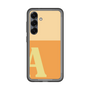 スリムプロテクションプレミアムケース［ オリジナル - initial two tone - A orange ］