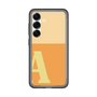 スリムプロテクションプレミアムケース［ オリジナル - initial two tone - A orange ］