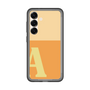 スリムプロテクションプレミアムケース［ オリジナル - initial two tone - A orange ］