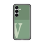 スリムプロテクションプレミアムケース［ オリジナル - initial two tone - V green ］