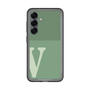 スリムプロテクションプレミアムケース［ オリジナル - initial two tone - V green ］