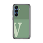 スリムプロテクションプレミアムケース［ オリジナル - initial two tone - V green ］