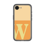 スリムプロテクションプレミアムケース［ オリジナル - initial two tone - W orange ］