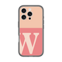 スリムプロテクションプレミアムケース［ オリジナル - initial two tone - W pink ］