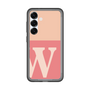 スリムプロテクションプレミアムケース［ オリジナル - initial two tone - W pink ］