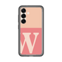 スリムプロテクションプレミアムケース［ オリジナル - initial two tone - W pink ］