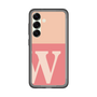 スリムプロテクションプレミアムケース［ オリジナル - initial two tone - W pink ］