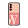 スリムプロテクションプレミアムケース［ オリジナル - initial two tone - W pink ］