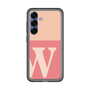 スリムプロテクションプレミアムケース［ オリジナル - initial two tone - W pink ］
