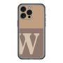 スリムプロテクションプレミアムケース［ オリジナル - initial two tone - W brown ］