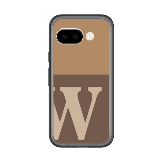 スリムプロテクションプレミアムケース［ オリジナル - initial two tone - W brown ］