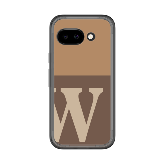 スリムプロテクションプレミアムケース［ オリジナル - initial two tone - W brown ］