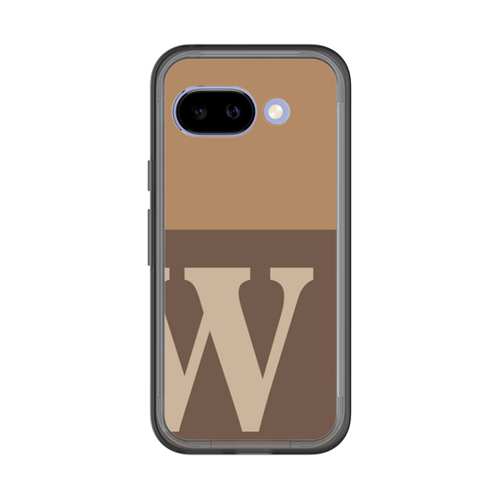 スリムプロテクションプレミアムケース［ オリジナル - initial two tone - W brown ］