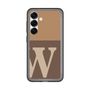 スリムプロテクションプレミアムケース［ オリジナル - initial two tone - W brown ］