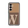 スリムプロテクションプレミアムケース［ オリジナル - initial two tone - W brown ］