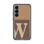 スリムプロテクションプレミアムケース［ オリジナル - initial two tone - W brown ］