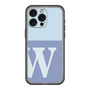 スリムプロテクションプレミアムケース［ オリジナル - initial two tone - W blue ］