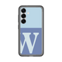 スリムプロテクションプレミアムケース［ オリジナル - initial two tone - W blue ］