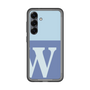 スリムプロテクションプレミアムケース［ オリジナル - initial two tone - W blue ］
