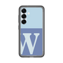スリムプロテクションプレミアムケース［ オリジナル - initial two tone - W blue ］