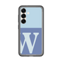 スリムプロテクションプレミアムケース［ オリジナル - initial two tone - W blue ］