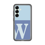 スリムプロテクションプレミアムケース［ オリジナル - initial two tone - W blue ］