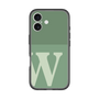 スリムプロテクションプレミアムケース［ オリジナル - initial two tone - W green ］