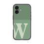 スリムプロテクションプレミアムケース［ オリジナル - initial two tone - W green ］