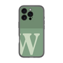 スリムプロテクションプレミアムケース［ オリジナル - initial two tone - W green ］