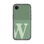 スリムプロテクションプレミアムケース［ オリジナル - initial two tone - W green ］