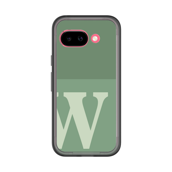 スリムプロテクションプレミアムケース［ オリジナル - initial two tone - W green ］