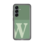 スリムプロテクションプレミアムケース［ オリジナル - initial two tone - W green ］