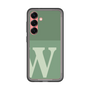 スリムプロテクションプレミアムケース［ オリジナル - initial two tone - W green ］