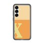スリムプロテクションプレミアムケース［ オリジナル - initial two tone - X orange ］