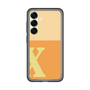 スリムプロテクションプレミアムケース［ オリジナル - initial two tone - X orange ］