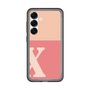 スリムプロテクションプレミアムケース［ オリジナル - initial two tone - X pink ］