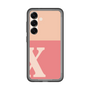 スリムプロテクションプレミアムケース［ オリジナル - initial two tone - X pink ］