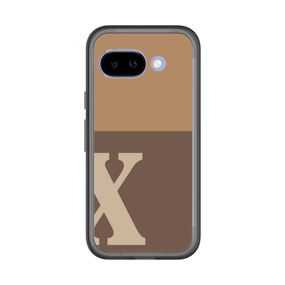 スリムプロテクションプレミアムケース［ オリジナル - initial two tone - X brown ］