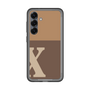 スリムプロテクションプレミアムケース［ オリジナル - initial two tone - X brown ］