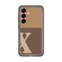 スリムプロテクションプレミアムケース［ オリジナル - initial two tone - X brown ］