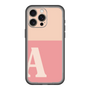 スリムプロテクションプレミアムケース［ オリジナル - initial two tone - A pink ］